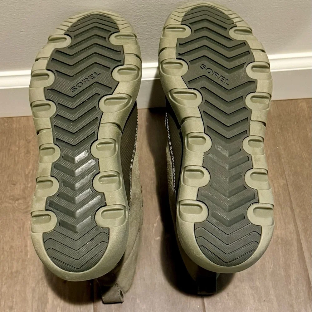 Sorel Explorer Next Joan Boots Wmns Sz 9 Green and Gray - Picture 5 of 8